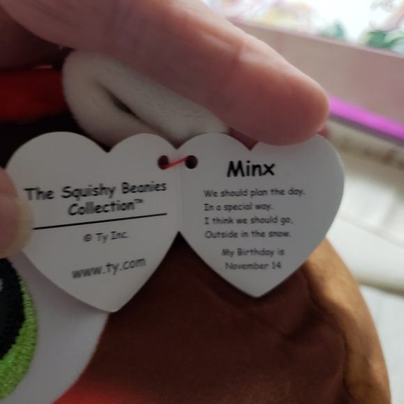 New Ty MINX Squishy Beanies NWT - Picture 8 of 10